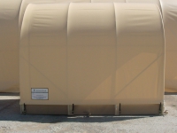 side panel of envirohut containment system